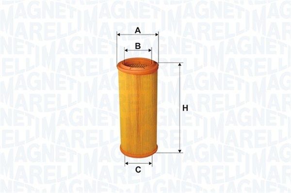 MAGNETI MARELLI Воздушный фильтр 153071760237